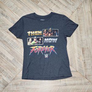 WWE Then Now Forever Loot Crate Short Sleeve Tee Size M